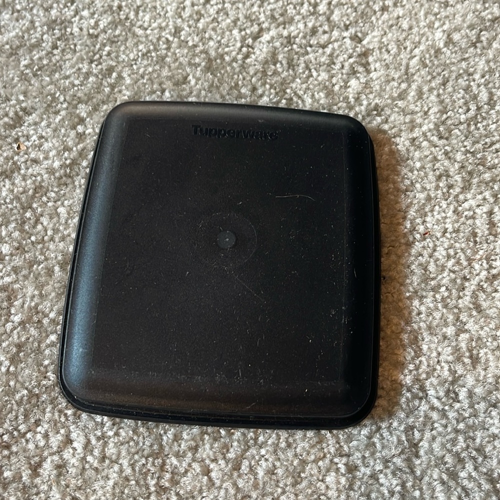 Tupperware replacement lid hotdog keeper